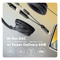 Pikkukuva 2 / 10: AXAGON, ADA-HCPD USB-C - Hi-Res DAC-äänisovitin PD, 60W