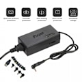 Miniatyrbillede 3 af 4: Tilbehør til PC GX-96W Universal Laptop Oplader 13 Porte 96W Sort, Riff