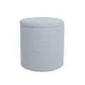 Miniatyrbillede 1 af 3: Ottoman HAKO D34,5xH36cm, light beige, with storage