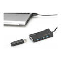 Miniatyrbilde 11 av 11: Digitus, USB 3.0 Hub, USB 3.0 Hub, 4-porter Inkl. 5V/2A strømforsyning, DA-70240-1