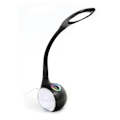 Miniatyrbillede 2 af 3: Platinet skrivebordslampe PDL20 7W 2i1, sort (43735)
