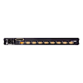 Miniatyrbild 2 av 4: Aten, 8-portars PS/2-USB VGA 17" LCD KVM-switch med Daisy-Chain-port och USB Perifer Support, CL5708M