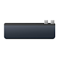 Miniatyrbild 8 av 11: Hyper, HyperDrive Dual USB-C TB-kompatibel 7-i-2-hubb med universell USB-C ext-adapter för MacBook Air/Pro 2016-2020