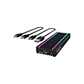 Pikkukuva 2 / 8: Raidsonic, Icy box, IB-1824ML-C31 Kotelo 1x NVMe:lle