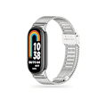 Pikkukuva 1 / 3: Tech-Protect kellon ranneke MilaneseBand Xiaomi Smart Band 8, hopea