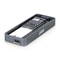 Pikkukuva 5 / 5: Digitus, USB M.2 -kiintolevykotelo, SSD, ulkoinen, NVMe, 20 Gbps, USB 3.2 Gen2x2, DA-71157