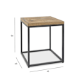 Miniatyrbillede 2 af 4: Sidebord INDUS 45x45xH50cm