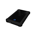 Miniatyrbilde 6 av 9: Raidsonic, 2,5", ICY BOX, IB-233U3-B Eksternt kabinett for 2,5" SATA HDD/SSD med USB 3.0-grensesnitt og silikonbeskyttelseshylse
