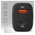 Miniatyrbillede 4 af 9: AXAGON, Dobbelt biloplader, 38W, PWC-PQ38