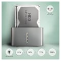 Pikkukuva 3 / 10: AXAGON, SuperSpeed ​​USB DUAL 2,5"/3,5" HDD/SSD DUAL-telakka, ADSA-DC