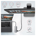 Pikkukuva 5 / 9: AXAGON, SuperSpeed ​​USB-C Combo 6in1 Hub, HMC-6M2
