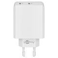 Miniatyrbilde 2 av 3: Goobay, dobbel USB-C PD hurtiglader (36 W), 61758