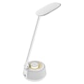 Miniatyrbillede 3 af 6: Platinet skrivebordslampe med højttaler & USB-oplader PDLU9A 18W (44123)
