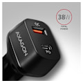 Miniatyrbillede 2 af 9: AXAGON, Dobbelt biloplader, 38W, PWC-PQ38