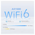 Miniatyrbild 5 av 8: TP-LINK, 4G+ AX1500 Whole Home Mesh Wi-Fi 6 Router, Deco X10-4G (1-pack)