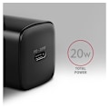 Miniatyrbilde 3 av 7: AXAGON, vegglader 1x port USB-C, PD3.0/PPS/QC4+/AFC/FCP/Apple, 20W, ACU-PD20