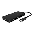 Pikkukuva 4 / 9: Raidsonic, USB-keskitin, 4-porttinen keskitin USB Type-C -liitännällä ja PD-portilla, IB-HUB1429-CPD
