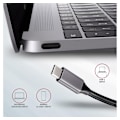 Pikkukuva 7 / 8: AXAGON, SuperSpeed ​​USB-C COMBO 5in1 Hub, HMC-5
