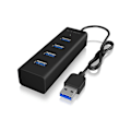 Pikkukuva 4 / 11: Raidsonic, USB-keskitin, 4-porttinen USB 3.0 -keskitin, IB-HUB1409-U3
