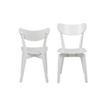 Miniatyrbillede 4 af 6: Chair ROXBY white, 2pcs.