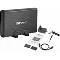 Pikkukuva 1 / 7: HDD-kotelot ja -kotelot, ulkoinen kiintolevykotelo RHINO 3,5" musta NKZ-0448, Natec