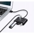 Pikkukuva 2 / 2: Lisävaruste kannettavaan 20290 (puute, 4x USB 3.0) musta, ugreen