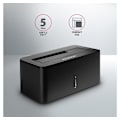 Miniatyrbillede 2 af 9: AXAGON, USB 3.0-1x SATA 6G HDD dockstation, sort, ADSA-SN