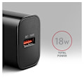 Miniatyrbilde 2 av 7: AXAGON, Vegglader 1x port USB-A, QC3.0/AFC/FCP/Apple, 18W, ACU-QC18