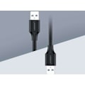 Pikkukuva 4 / 5: Liitäntätarvikkeet, 10310 US102 USB 2.0 M-M UGREEN kaapeli 1.5m musta, ugreen