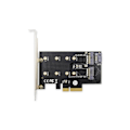 Pikkukuva 7 / 11: Digitus, M.2 NGFF / NVMe SSD PCI Express 3.0 (x4) -lisäkortti, DS-33170