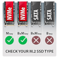 Miniatyrbillede 10 af 10: AXAGON, USB-C 20 Gbps - M.2 NVMe SSD ARMORED Box, EEM2-20G