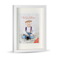 Miniatyrbillede 1 af 5: Fotoramme 3D 21x29,7 hvid