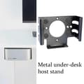 Under skrivbordsstativ för Mac Mini M4 2024 stationär dator metallfäste hållare bakom skärm för Mac Min-FY-