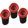 Miniatyrbillede 1 af 4: 3-pak 25,2V/21,6V Filter til Bosch Flexxo Serie 4 Ledningsfri Støvsuger Bbh32101 Etc, Erstatning