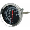 Rostfritt stål ugnstermometer grillröktermometer 50 till 350°C, 100 till 700℉ (Typ A 350°C)