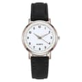 Damklocka Liten Kvarts Analog Armbandsur Casual Läder