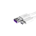 Miniatyrbild 1 av 4: 3A Snabbladdning Type-C Kabel (2-Pack) Vit XL Vit XL