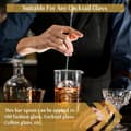 Miniatyrbillede 5 af 5: 12 tommer barske i rustfrit stål til cocktailblanding med spiralhåndtag sølv