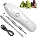 Miniatyrbild 2 av 5: Corer Portable Vegetable Corer Cordless, Electric Scraping Machine with 2 Cutters, Stainless Steel