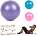 Pilatesboll, gymnastikboll, mjuk. Färg: blå