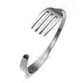 Simple stainless steel fork bracelet, creative and personalized