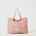 1 stor hopfällbar resväska väntväska rosa Rosa Pink Pink
