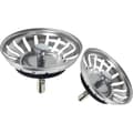 Miniatyrbillede 1 af 4: Vaskesil, Vaskesil Propfilter, Rustfri Vaskeafløb til Dit Køkken Badeværelse - Diameter 80mm (2-pak)