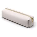 NA/PU-etui Bærbart pennal Stor kapasitet Pennal Kosmetikkveske for studenter, jenter eller gutter, beige
