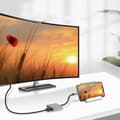 Miniatyrbillede 2 af 5: Type-C Hub 2-i-1: Dobbelt HDMI-udgang til problemfri tilslutning