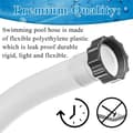 Miniatyrbild 3 av 5: 2-pack Intex poolslangadapter ersättningsslang poolslang filterpump slangkopplingar