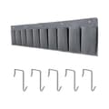 RV Shoe Rack 10 Compartments Heavy Duty Hanging Bed Storage Organizer With Hooks Storage Pockets For