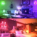 Miniatyrbild 2 av 5: LED Color Bulb, 40W Equivalent (4-Pack), E27 Remote Control, Warm White (2700K), Color Changing 5W