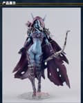 World of Warcraft 7-tums Sylvanas Windrunner, Dödsdrottningen, figur