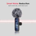 Miniatyrbillede 2 af 5: Trådløs mikrofon til iPhone iPad Lavalier Mikrofon til videooptagelse Podcast Mikrofon ASMR TikTok